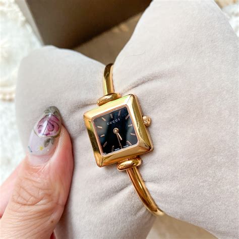 gucci square g ladies vintage watch